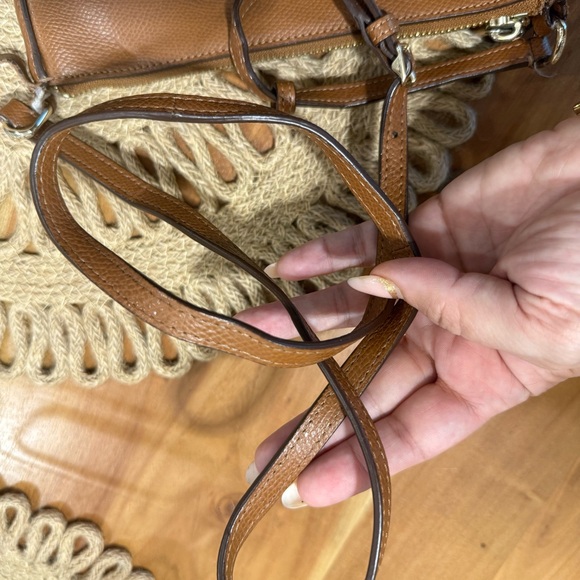 Coach Tan Leather Crossbody Bag - Picture 16 of 16
